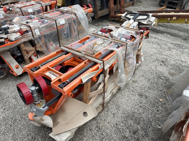 Quantity of (6) Doosan AC25 5500 lb Pallet Jack (Unused)
