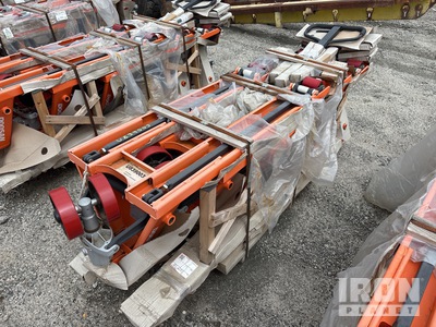 Quantity of (6) Doosan AC25 5500 lb Pallet Jack (Unused)