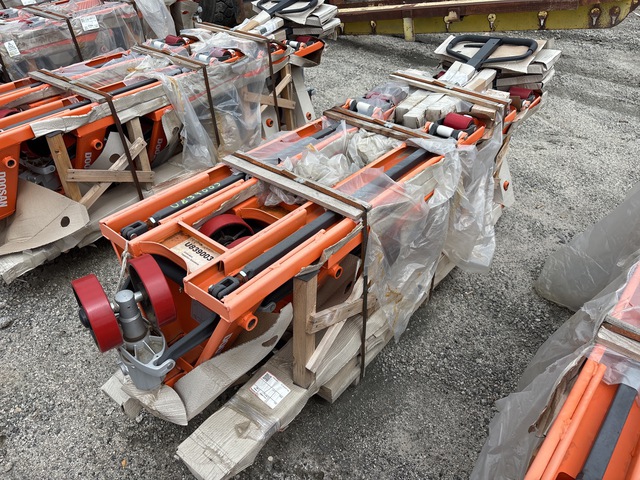Quantity of (6) Doosan AC25 5500 lb Pallet Jack (Unused)