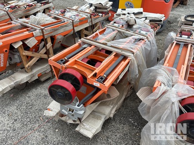 Quantity of (6) Doosan AC25 5500 lb Pallet Jack (Unused)