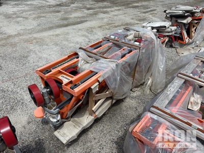 Quantity of (6) Doosan AC25 5500 lb Pallet Jack (Unused)