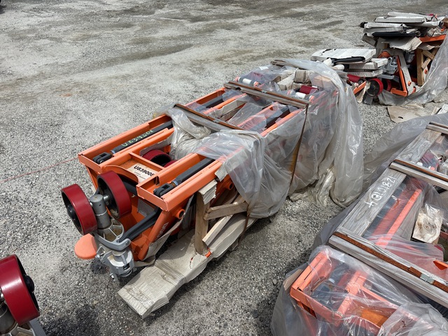 Quantity of (6) Doosan AC25 5500 lb Pallet Jack (Unused)