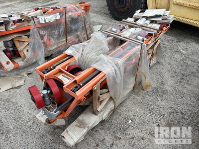 Quantity of (6) Doosan AC25 5500 lb Pallet Jack (Unused)