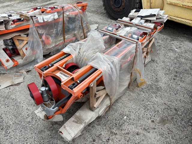 Quantity of (6) Doosan AC25 5500 lb Pallet Jack (Unused)