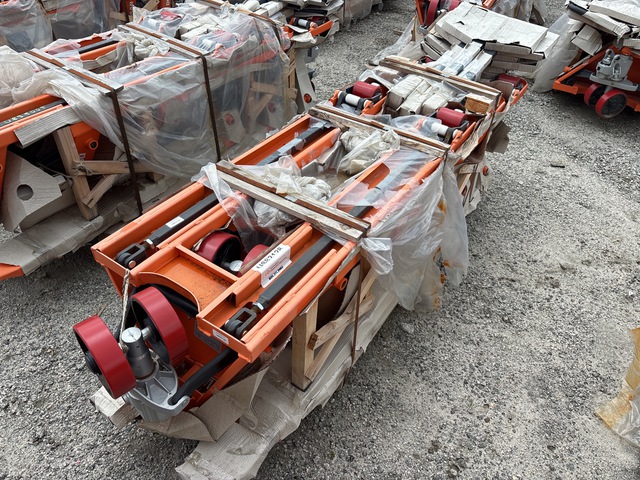 Quantity of (6) Doosan AC25 5500 lb Pallet Jack (Unused)