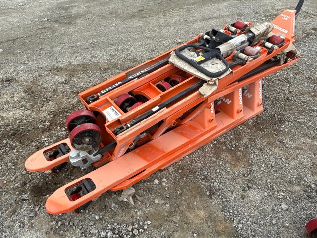 Quantity of (6) Doosan AC25 5500 lb Pallet Jack (Unused)