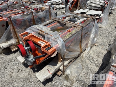 Quantity of (6) Doosan AC25 5500 lb Pallet Jack (Unused)