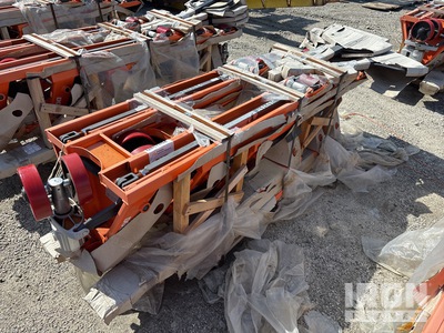 Quantity of (6) Doosan AC25 5500 lb Pallet Jack (Unused)