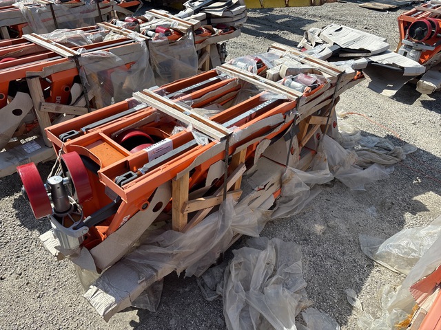Quantity of (6) Doosan AC25 5500 lb Pallet Jack (Unused)