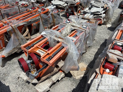 Quantity of (6) Doosan AC25 5500 lb Pallet Jack (Unused)