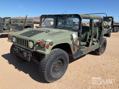 2001 AM General M1035A2 HMMWV 4 Door Soft Top w/Truck Body