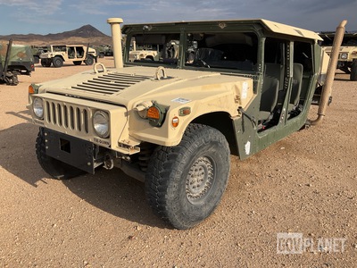 AM General M1151A1 w/MCTAGS HMMWV 4 Door Hard Top w/Slant Back