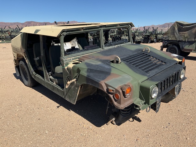 AM General M1151A1 w/MCTAGS HMMWV 4 Door Hard Top w/Slant Back