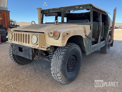 AM General M1151A1 w/MCTAGS HMMWV 4 Door Hard Top w/Slant Back