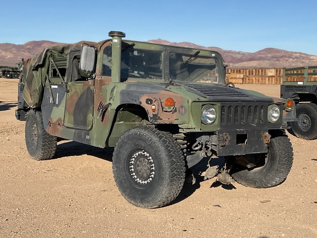 2006 AM General M1152 HMMWV 2 Door Soft Top w/Truck Body