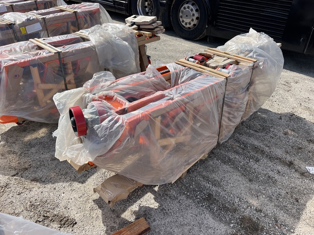 Quantity of (6) Doosan HPT28-2-06 Pallet Jack (Unused)