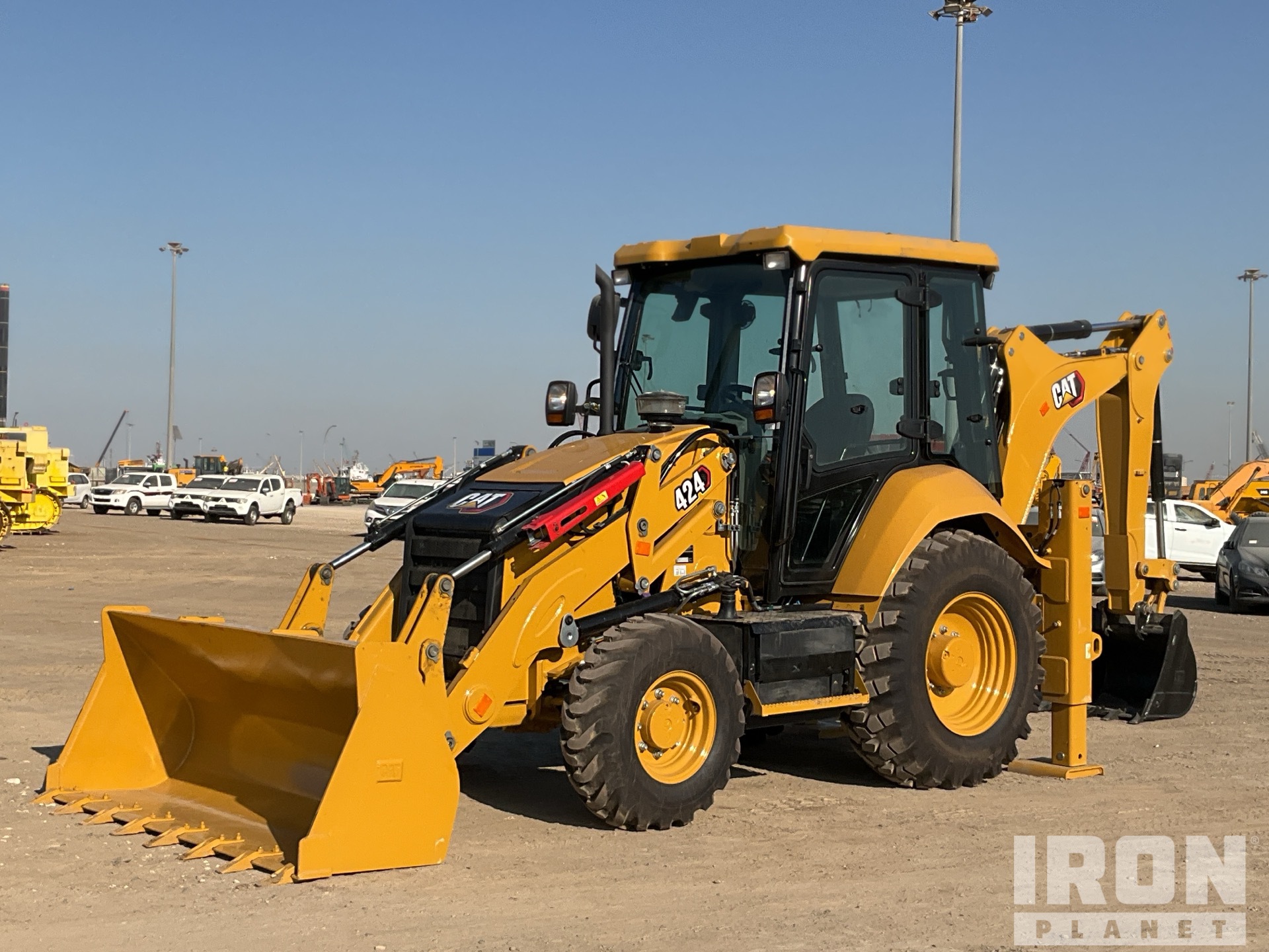 2024 Cat 424 4x4 Backhoe Loader (Unused)