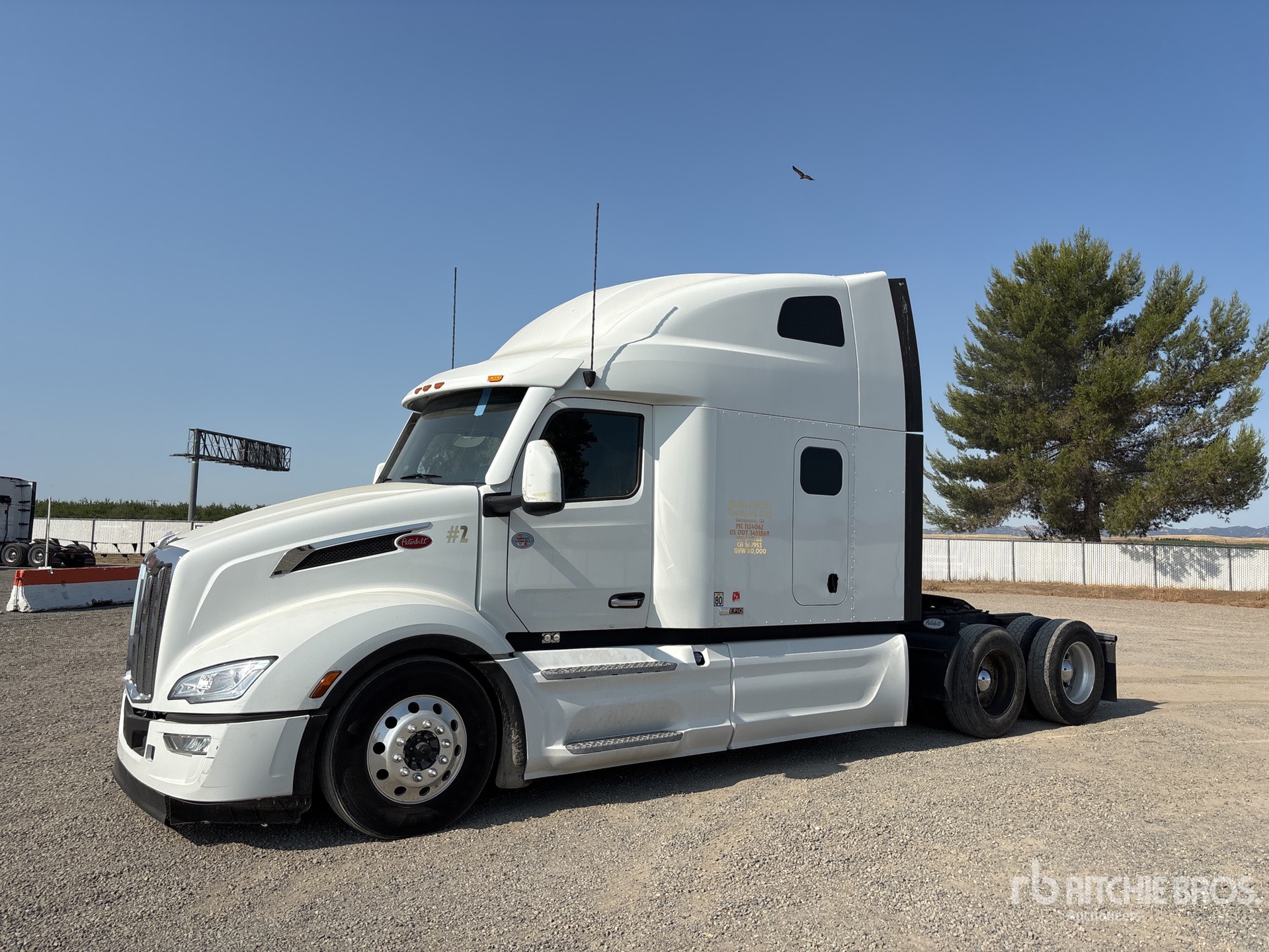2024 Peterbilt 579 6x4 T/A Sleeper Truck Tractor