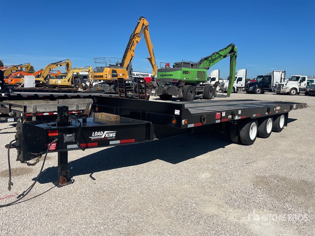 37 Loading 2022 Load King LK25TT 50000 lb 37 ft Tri/A Tilt Deck Trailer | Ritchie ...