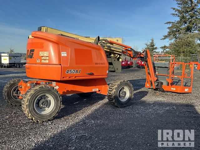 2016 JLG 450AJ 4WD Diesel Articulating Boom Lift in Chehalis ...