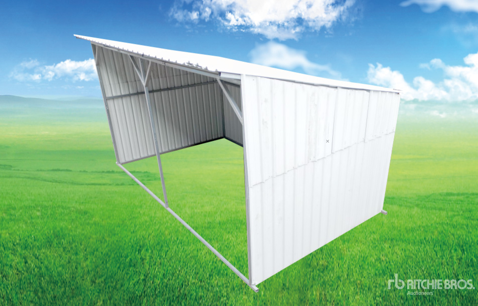 2025 KJ K1912 12 ft x 20 ft Livestock Shelter (Unused)
