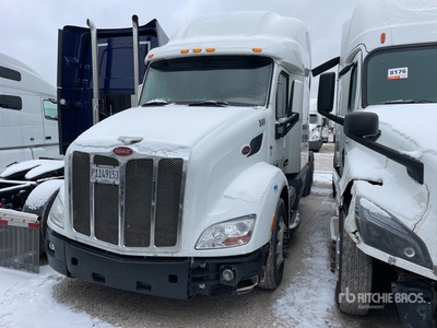 2019 Peterbilt 579 6x4 Sleeper Prime Mover (Inoperable)