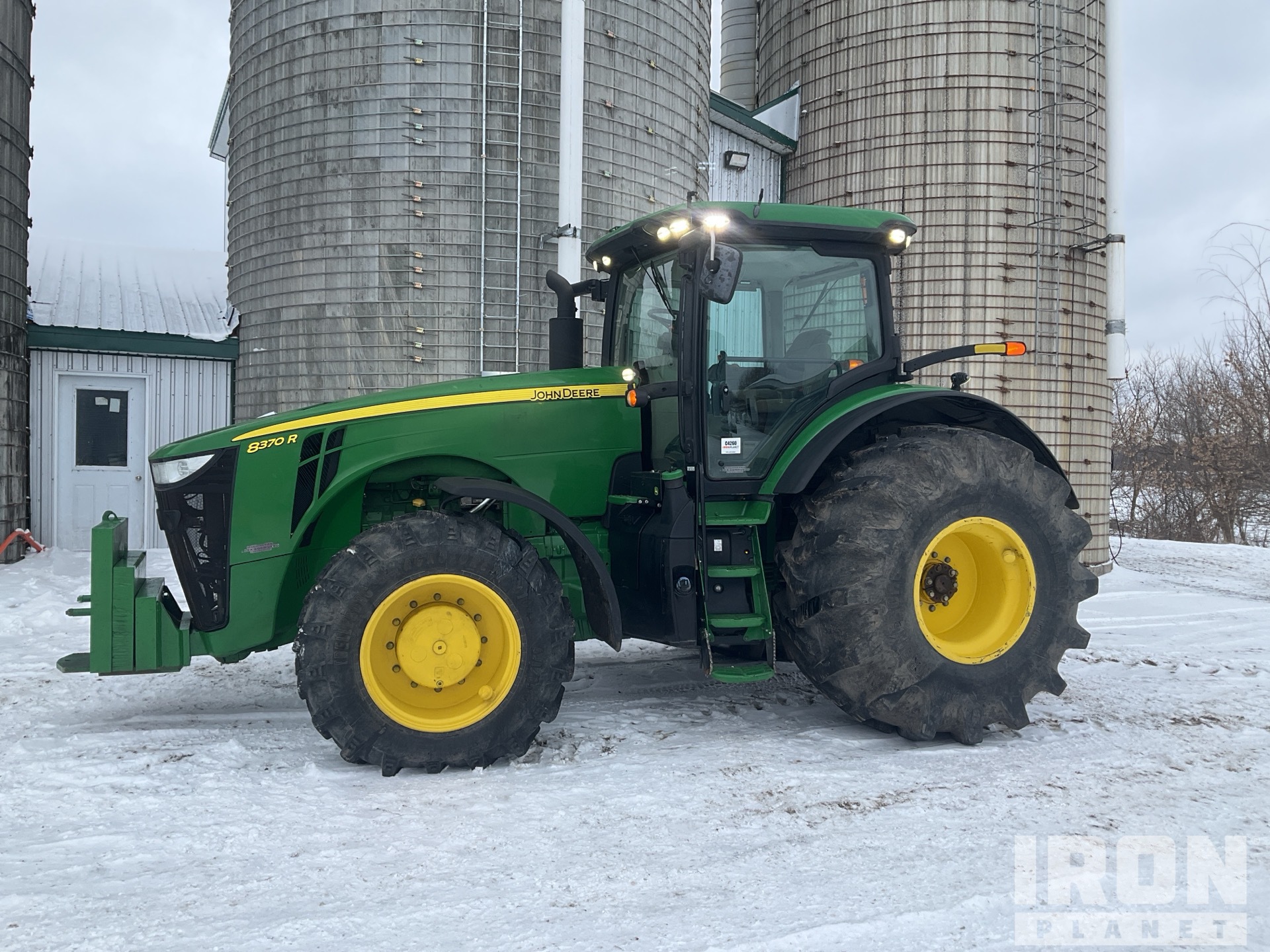2017 John Deere 8370R 4WD Tractor Agrícola