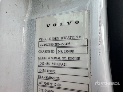 2024 Volvo VNL760 6x4 T/A Sleeper Truck Tractor