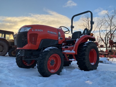 2017 Kubota L3301 HST 4WD Utility Tractor