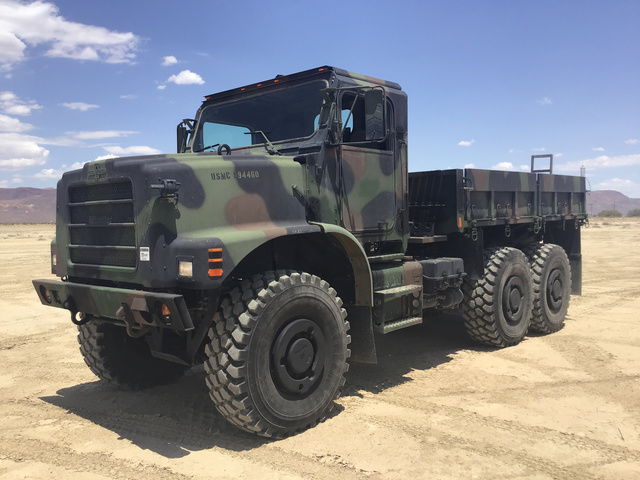 2003 Oshkosh MK23 MTVR 7 Ton 6x6 Cargo Truck