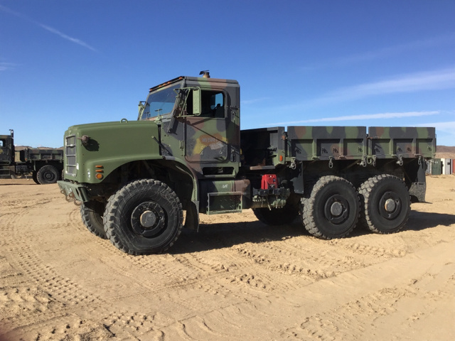 2002 Oshkosh MK23 MTVR 7 Ton 6x6 Cargo Truck 2002 Oshkosh MK23 MTVR 7 Ton 6x6 Cargo Truck