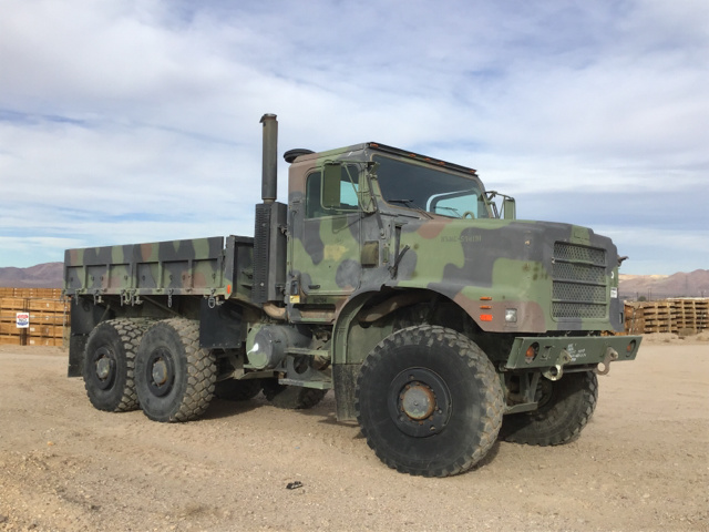 2003 Oshkosh MK23 MTVR 7 Ton 6x6 Cargo Truck 2003 Oshkosh MK23 MTVR 7 Ton 6x6 Cargo Truck