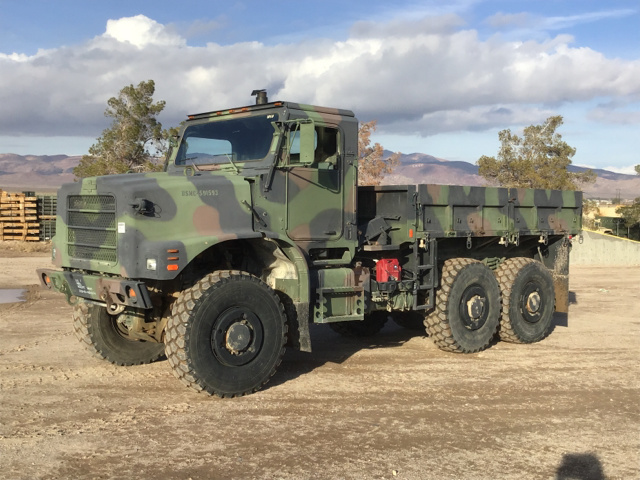 2001 Oshkosh MK23 MTVR 7 Ton 6x6 Cargo Truck 2001 Oshkosh MK23 MTVR 7 Ton 6x6 Cargo Truck