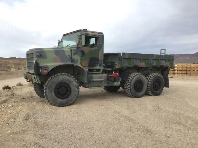 2002 Oshkosh MK23 MTVR 7 Ton 6x6 Cargo Truck 2002 Oshkosh MK23 MTVR 7 Ton 6x6 Cargo Truck