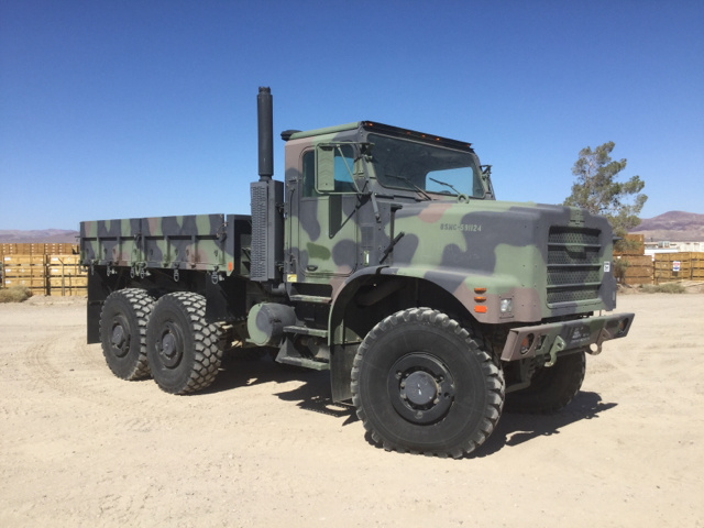 2001 Oshkosh MK23 MTVR 7 Ton 6x6 Cargo Truck