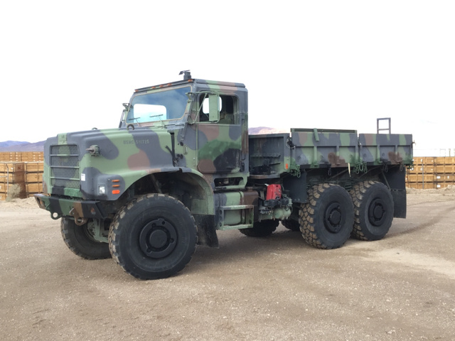 2001 Oshkosh MK23 MTVR 7 Ton 6x6 Cargo Truck 2001 Oshkosh MK23 MTVR 7 Ton 6x6 Cargo Truck