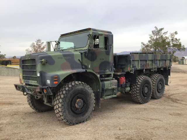 2002 Oshkosh MK23 MTVR 7 Ton 6x6 Cargo Truck 2002 Oshkosh MK23 MTVR 7 Ton 6x6 Cargo Truck