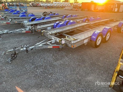 2018 Demco AT7000P T/A 1 Car Open Car Carrier Trailer