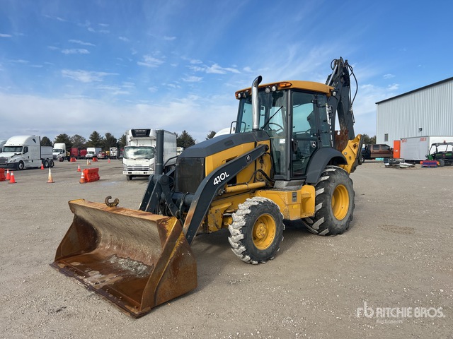 2018 John Deere 410L 4x4 Retroexcavadora | Ritchie Bros. Auctioneers