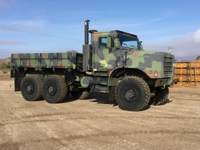 2003 Oshkosh MK23 MTVR 7 Ton 6x6 Cargo Truck 2003 Oshkosh MK23 MTVR 7 Ton 6x6 Cargo Truck