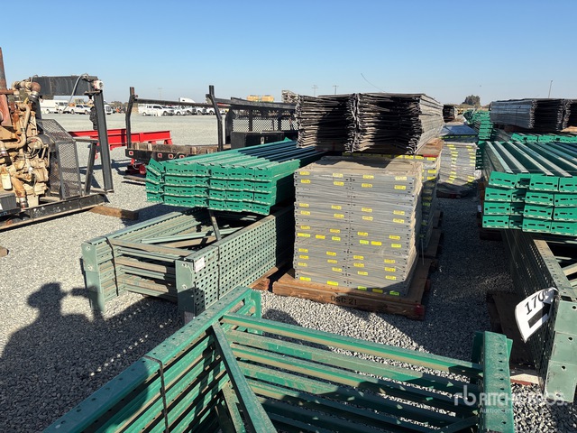 9 Foot Racking Quantity of 9 ft 9 in x 36 in x 15 ft Pallet Racking | Ritchie Bros ...