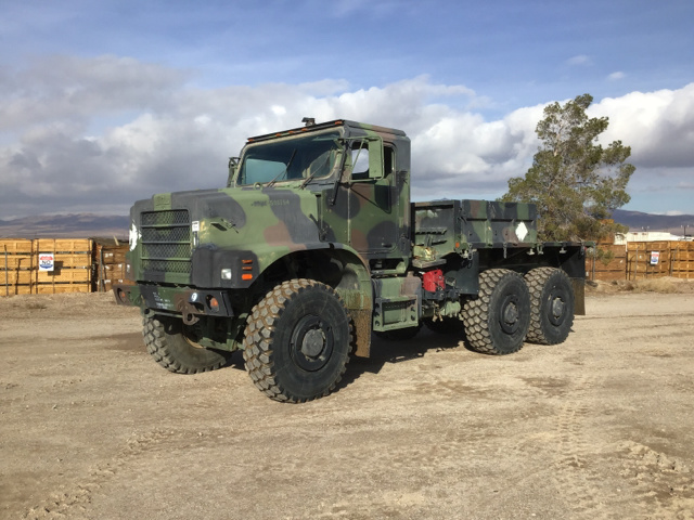 2000 Oshkosh MK23 MTVR 7 Ton 6x6 Cargo Truck 2000 Oshkosh MK23 MTVR 7 Ton 6x6 Cargo Truck