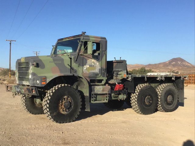 2002 Oshkosh MK23 MTVR 7 Ton 6x6 Cargo Truck 2002 Oshkosh MK23 MTVR 7 Ton 6x6 Cargo Truck