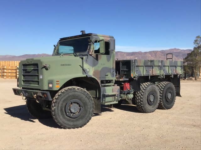 2002 Oshkosh MK23 MTVR 7 Ton 6x6 Cargo Truck 2002 Oshkosh MK23 MTVR 7 Ton 6x6 Cargo Truck