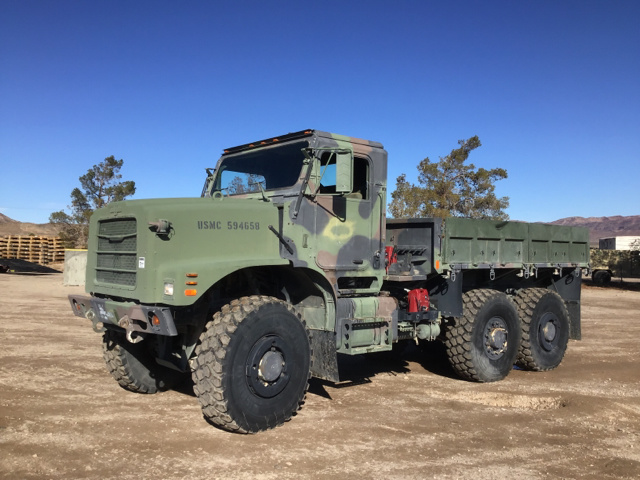 2003 Oshkosh MK23 MTVR 7 Ton 6x6 Cargo Truck 2003 Oshkosh MK23 MTVR 7 Ton 6x6 Cargo Truck