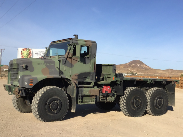 2003 Oshkosh MK23 MTVR 7 Ton 6x6 Cargo Truck 2003 Oshkosh MK23 MTVR 7 Ton 6x6 Cargo Truck