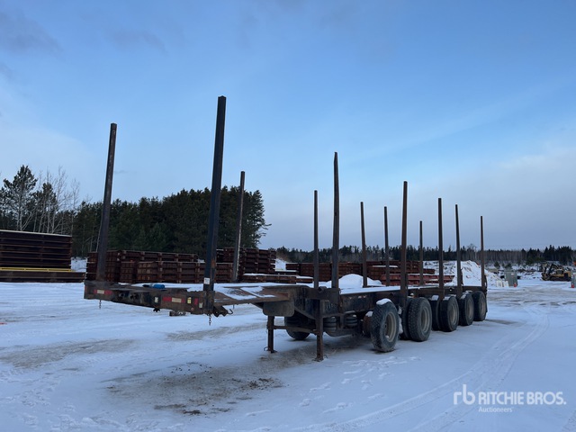 Log Axles 2005 Superior 48 ft 5 Axle Log Trailer | Ritchie Bros. Auctioneers