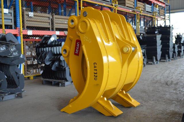 Teran GRAPPLE32040 40 in Manual Excavator Bucket - Fits Cat 320 (Unused)