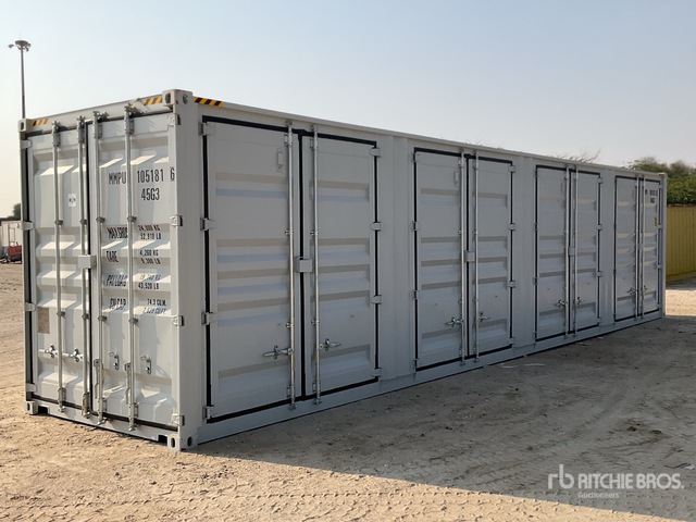2024 40 ft High Cube Multi-Door Storage Container | Ritchie Bros ...