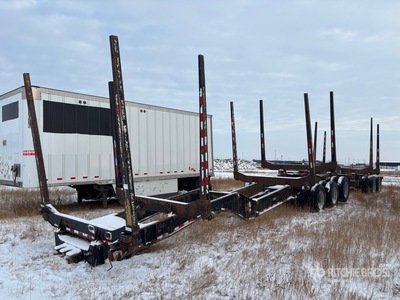 2019 Superior 32 ft Super B-Train Lead Hayrack Log Trailer